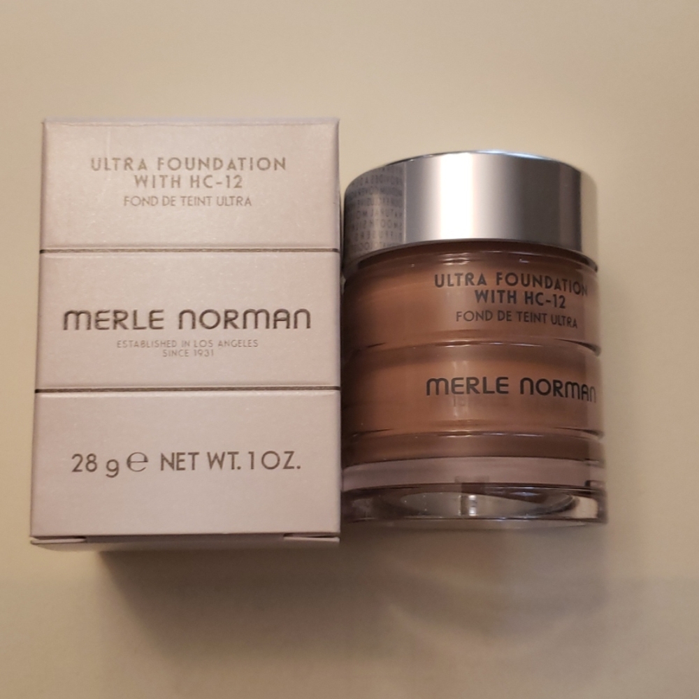 Merle Norman Ultra Foundation w HC-12 - sun Beige